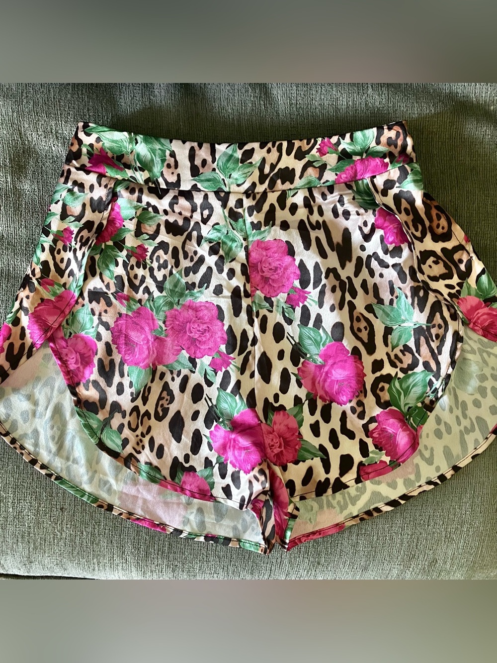 Shein animal print lounge shorts